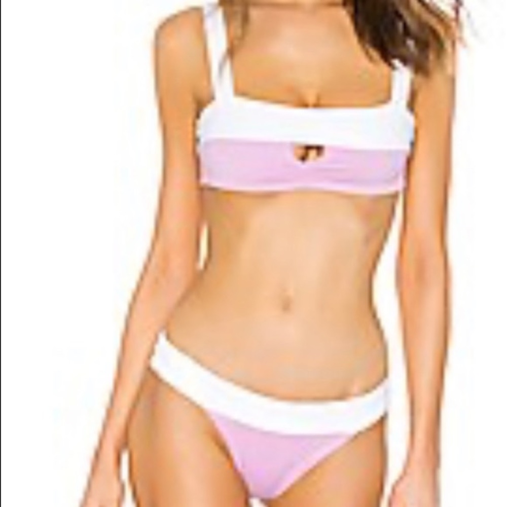 L*Space x Revolve Turlington Reversible Bikini Size Medium EUC